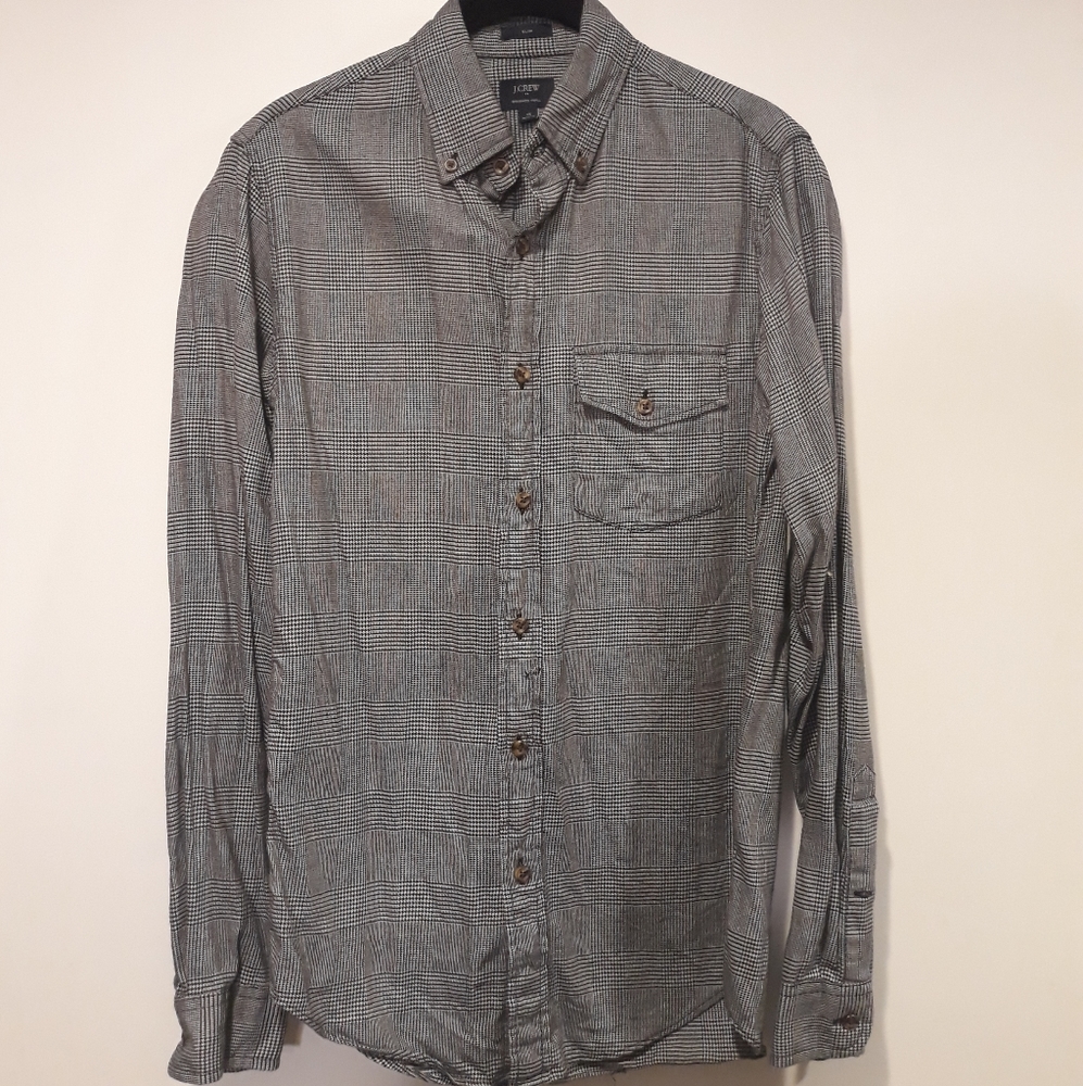 J Crew Factory plaid shirt